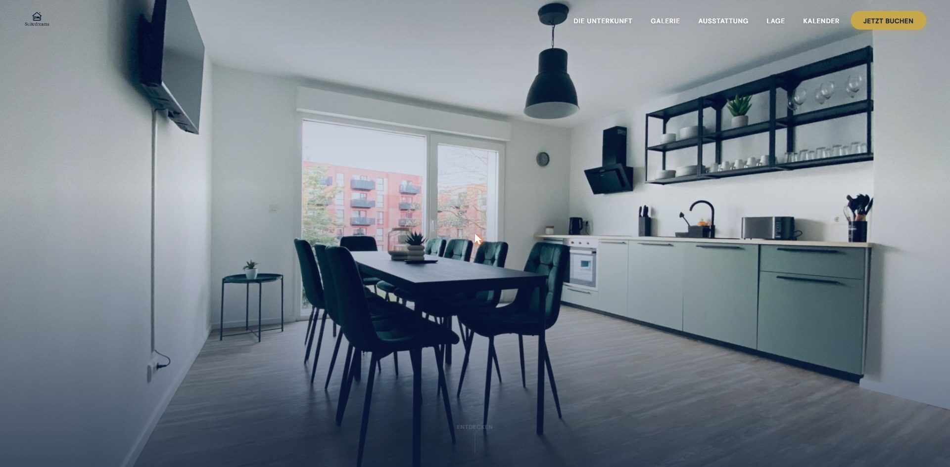 Website von Suite Dreams